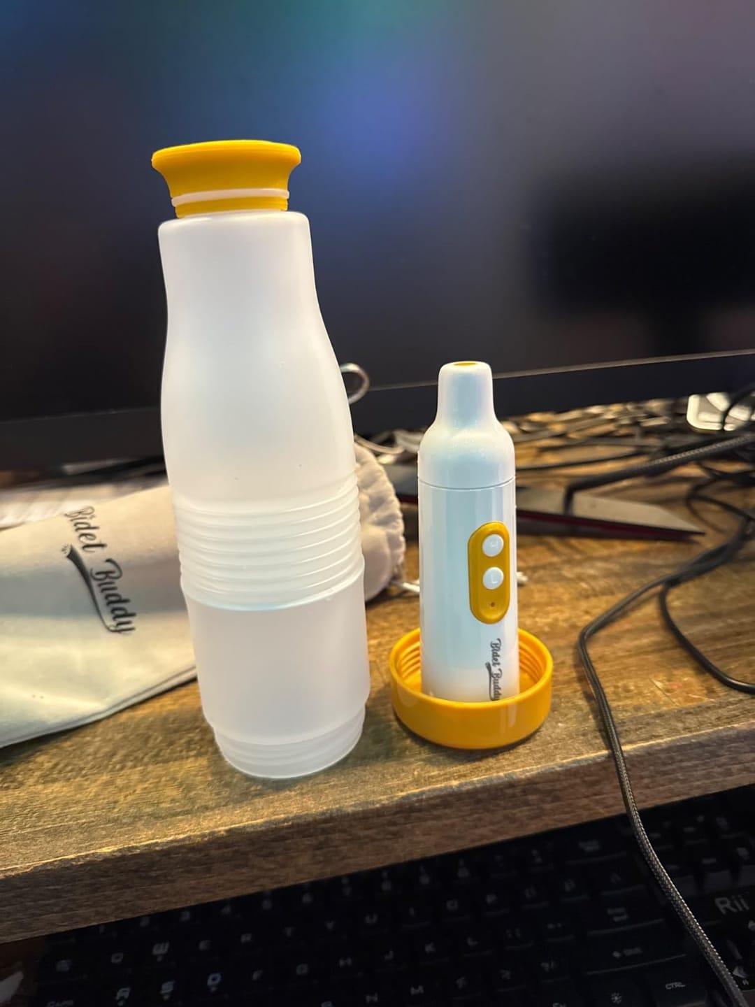 Customer photo review of PureJet Rechargeable Portable Bidet