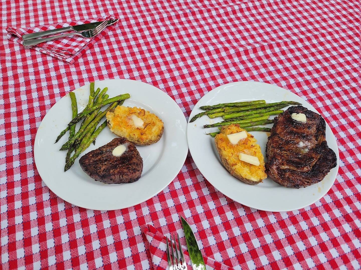 Customer photo review of USDA Prime Boneless Ribeye Steak