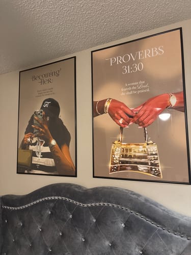 Customer photo review of Art Print Bundle : Becoming Her + Proverbs 31:30