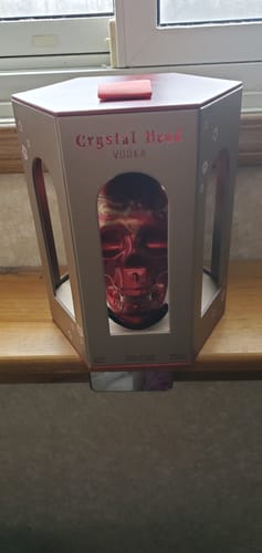 Customer photo review of Crystal Head Vodka Lunar New Year Of The Snake W/Lantern Box (2025 Limited Edition)