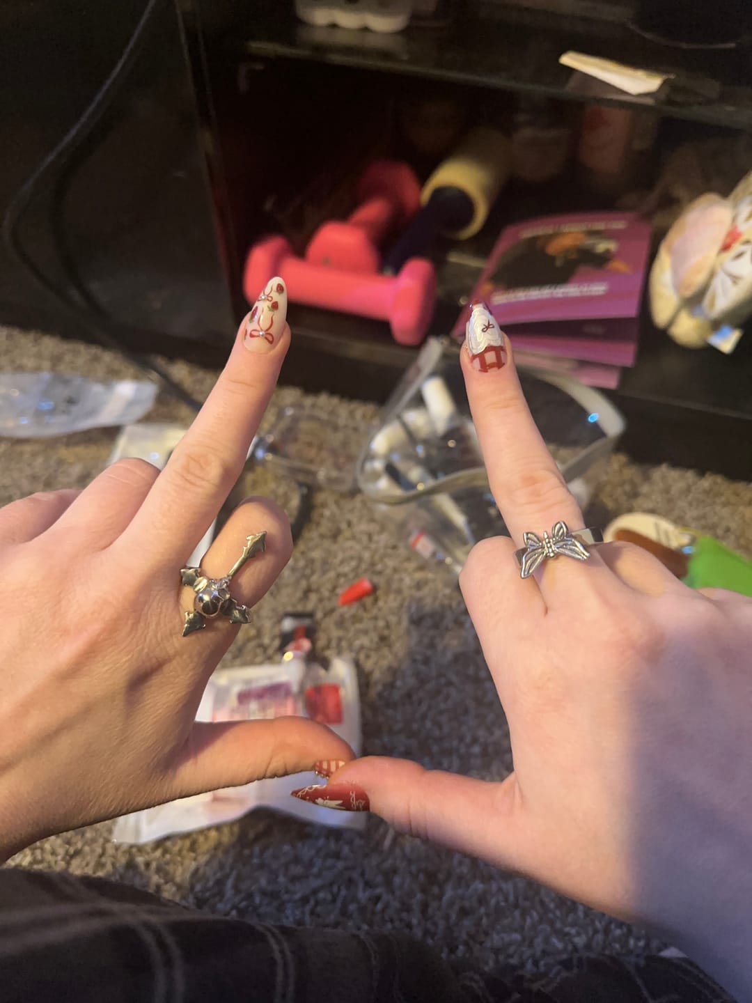 Customer photo review of DOWN YOUR THROAT RING