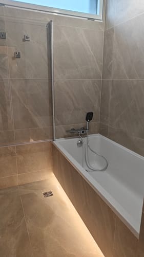 Customer photo review of Mitigeur Cascade Baignoire Thermostatique En Laiton