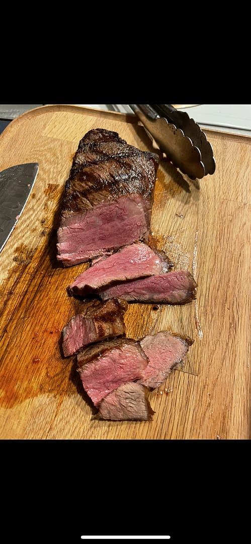 Customer photo review of USDA Prime New York Strip