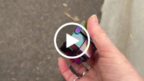 Customer video review of INFINITY Cube in Oil Slick 165grams