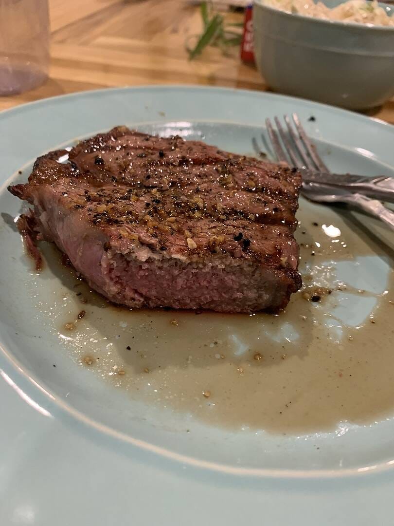 Customer photo review of USDA Prime Boneless Ribeye Steak