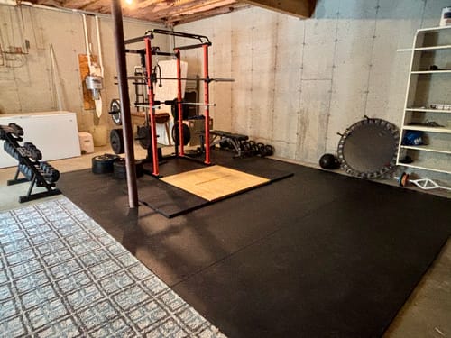Customer photo review of RitFit PPC02 Power Cage Home Gym Package with Optional LAT PullDown Attachment
