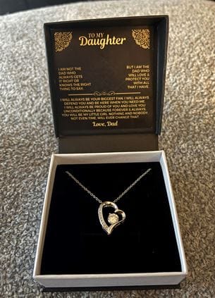 Customer photo review of To My Daughter - Love Dad - Beautiful Gift Set - SS559
