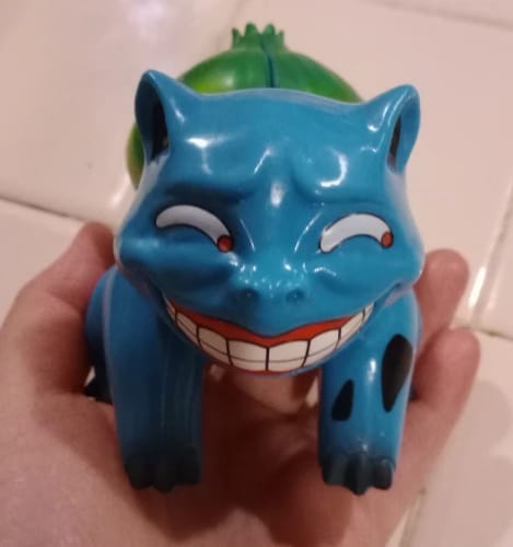 Customer photo review of TOMY Pokemon Funny Freak Pikachu Bulbasaur Anime Action Figure Model Toy
