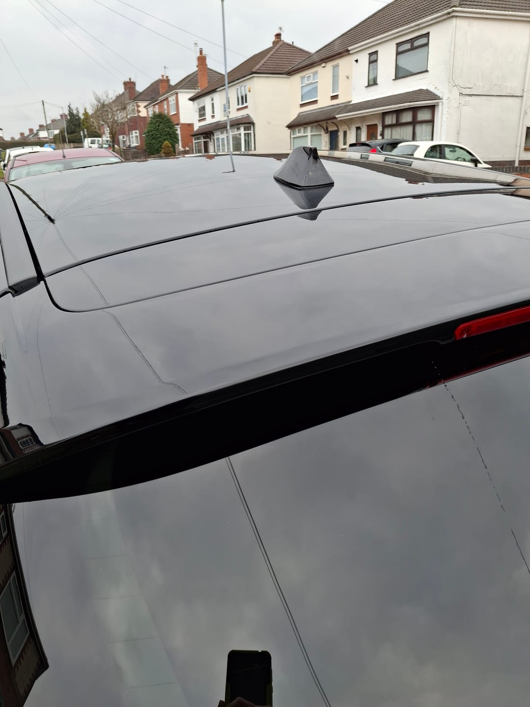 Customer photo review of 'Shark Fin' Aerial (Painted) - Mk3/3.5 Ford Focus / Mk8 Ford Fiesta