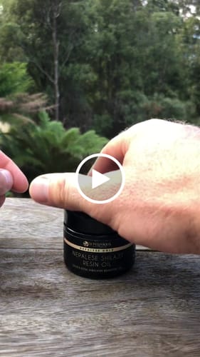 Customer video review of Shilajit Resin Oil Nepalese Gold