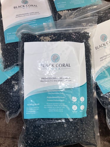 Customer photo review of Black Coral Hard Wax