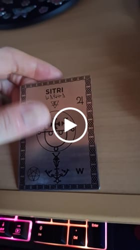Jure Kegalj K. review of Invocation & Alignment Pad with the Sigil of Sitri for home altar & Witchcraft image 1 out of 1