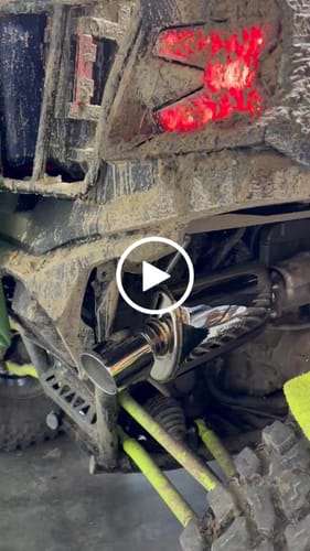 Customer video review of RPM Teryx KRX 1000 Catless Slip On Sport Muffler KRF1000