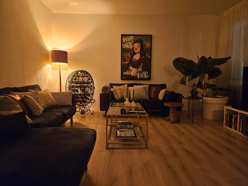 Customer photo review of Mona Lisa, keep smiling wining and dining