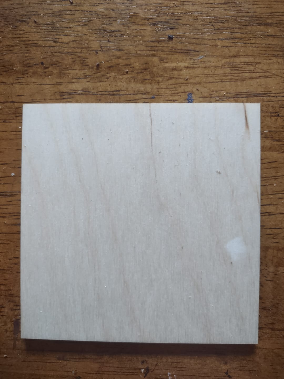 Customer photo review of Unfinished Wood Square Shape | Wood Canvas | Craft Base | DIY Craft Cutout | Up to 36"
