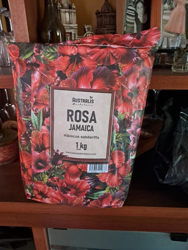Customer photo review of Rosa Jamaica - Hibisco / Flor ⁽ᵃˡᵗᵃ ᶜᵃˡⁱᵈᵃᵈ⁾