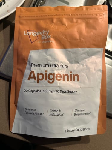 Customer photo review of Pure Apigenin Supplement