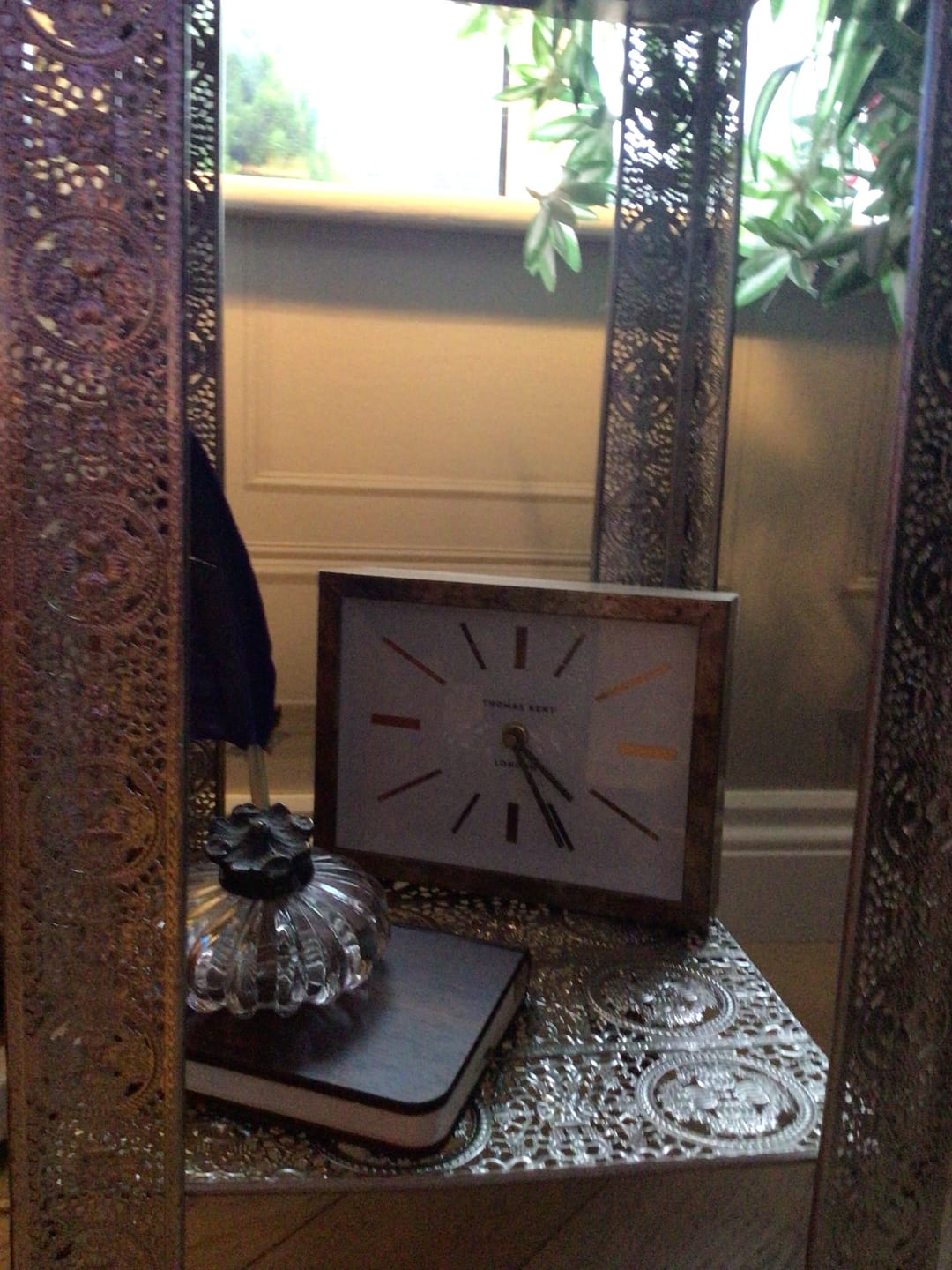 Customer photo review of Thomas Kent London. Smithfield Mantel Clock Bronze *NEW*