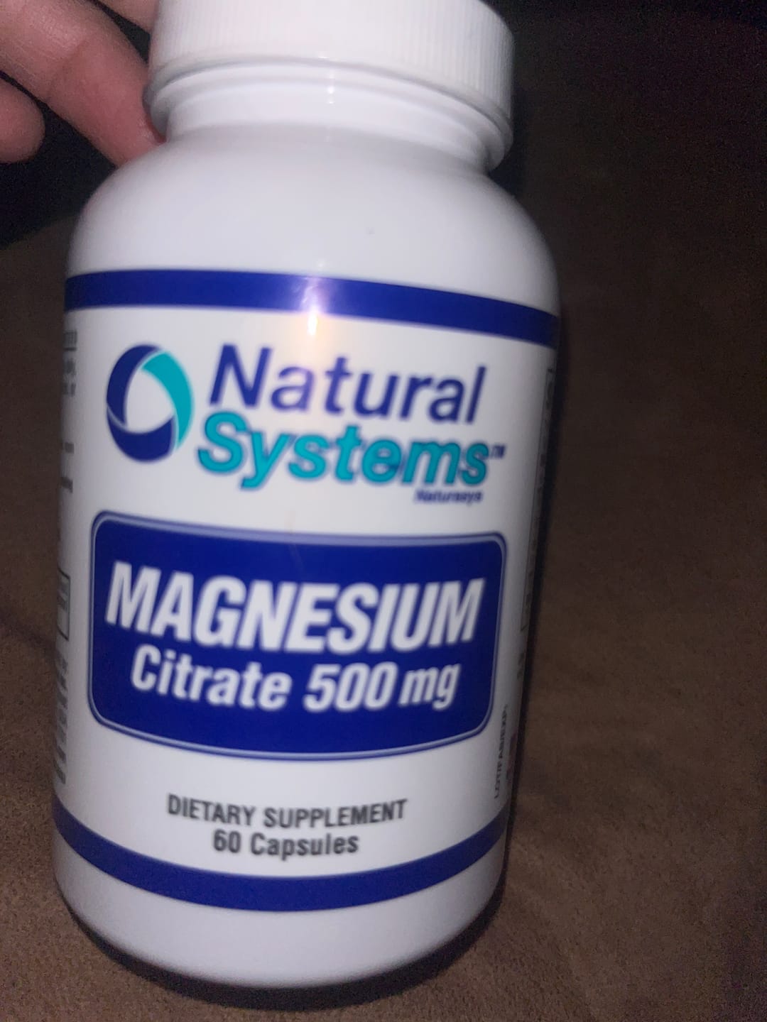 Customer photo review of Complejo de Citrato de Magnesio - 500 mg