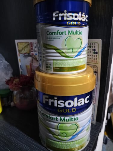 Customer photo review of Frisolac Gold Comfort Multio (0-12 Meses) Pack C/ 1.2 Kg
