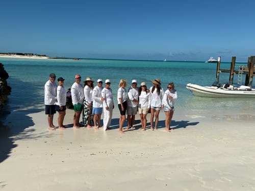 Customer photo review of Custom Boat Tote Bags