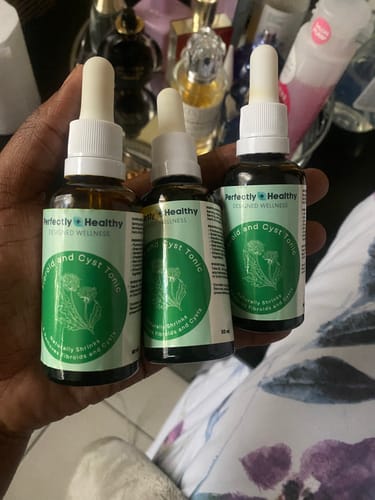 Customer photo review of Female Fibroid & Cyst Tonic
