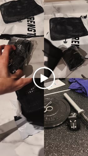 Customer video review of HolStrength Wrist Wraps 18"