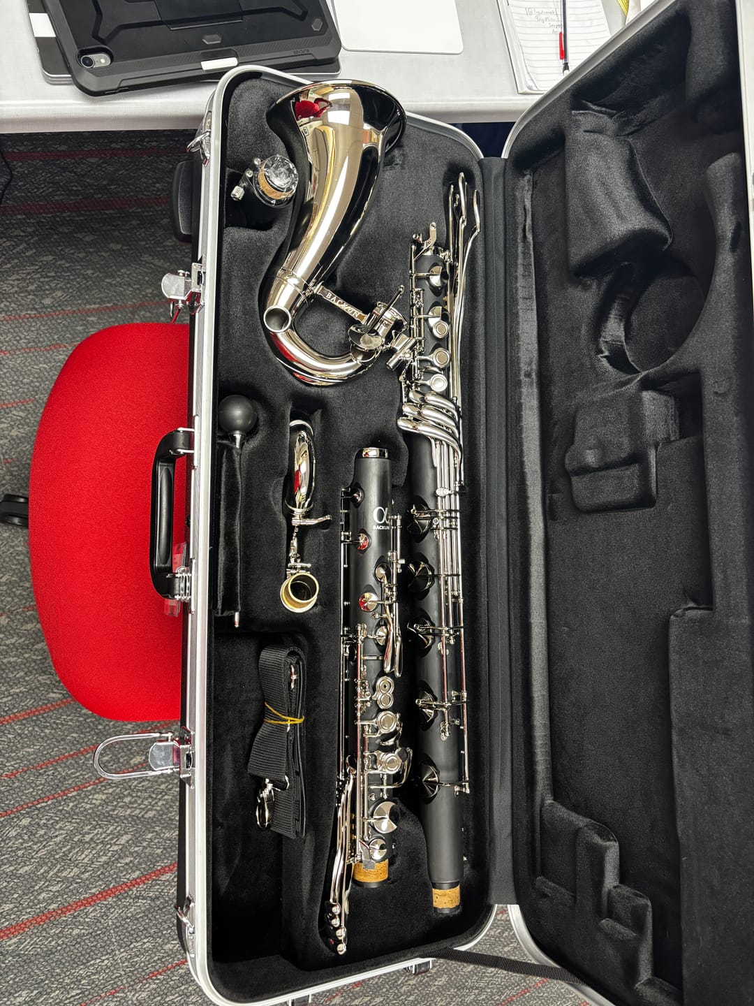 Customer photo review of Alpha Low C Bass Clarinet