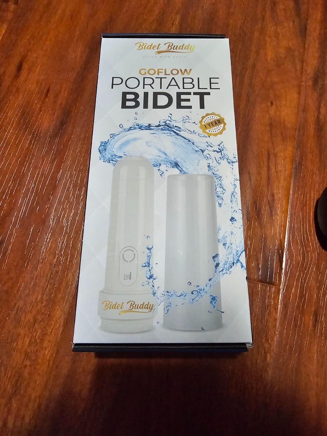 Customer photo review of GoFlow Rechargeable Portable Bidet