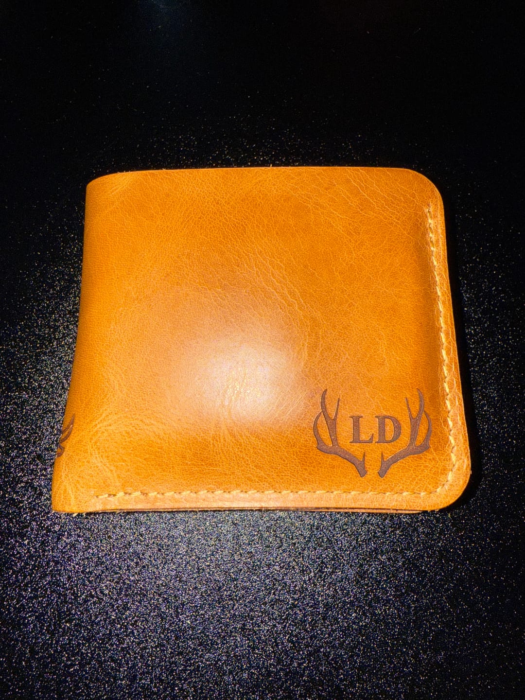 Customer photo review of Big Bend Bifold Wallet