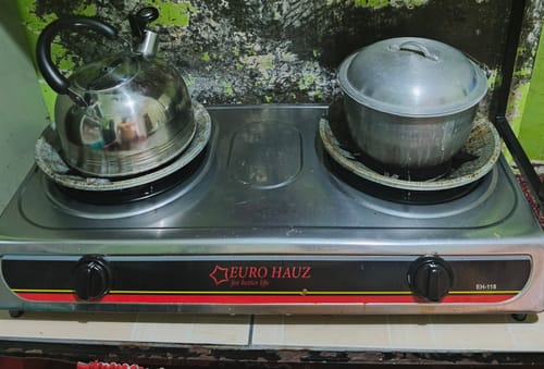 Customer photo review of EuroHauz™ Infrared Gas Stove with FREEBIES