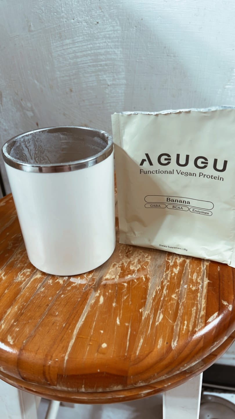 Customer photo review of 植物性蛋白飲－隨手包｜香蕉牛奶風味