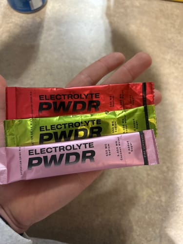 Customer photo review of ELECTROLYTE PWDR