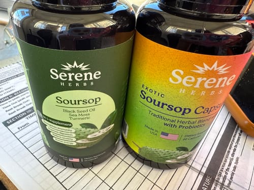 Customer photo review of Soursop Bitters & Black Seed Bitters Bundle