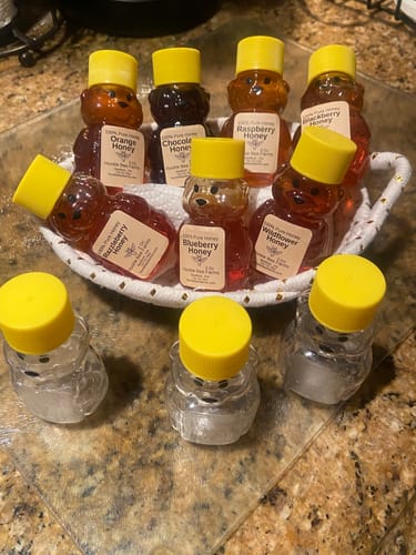 Customer photo review of 100% Pure Raw Wildflower Honey