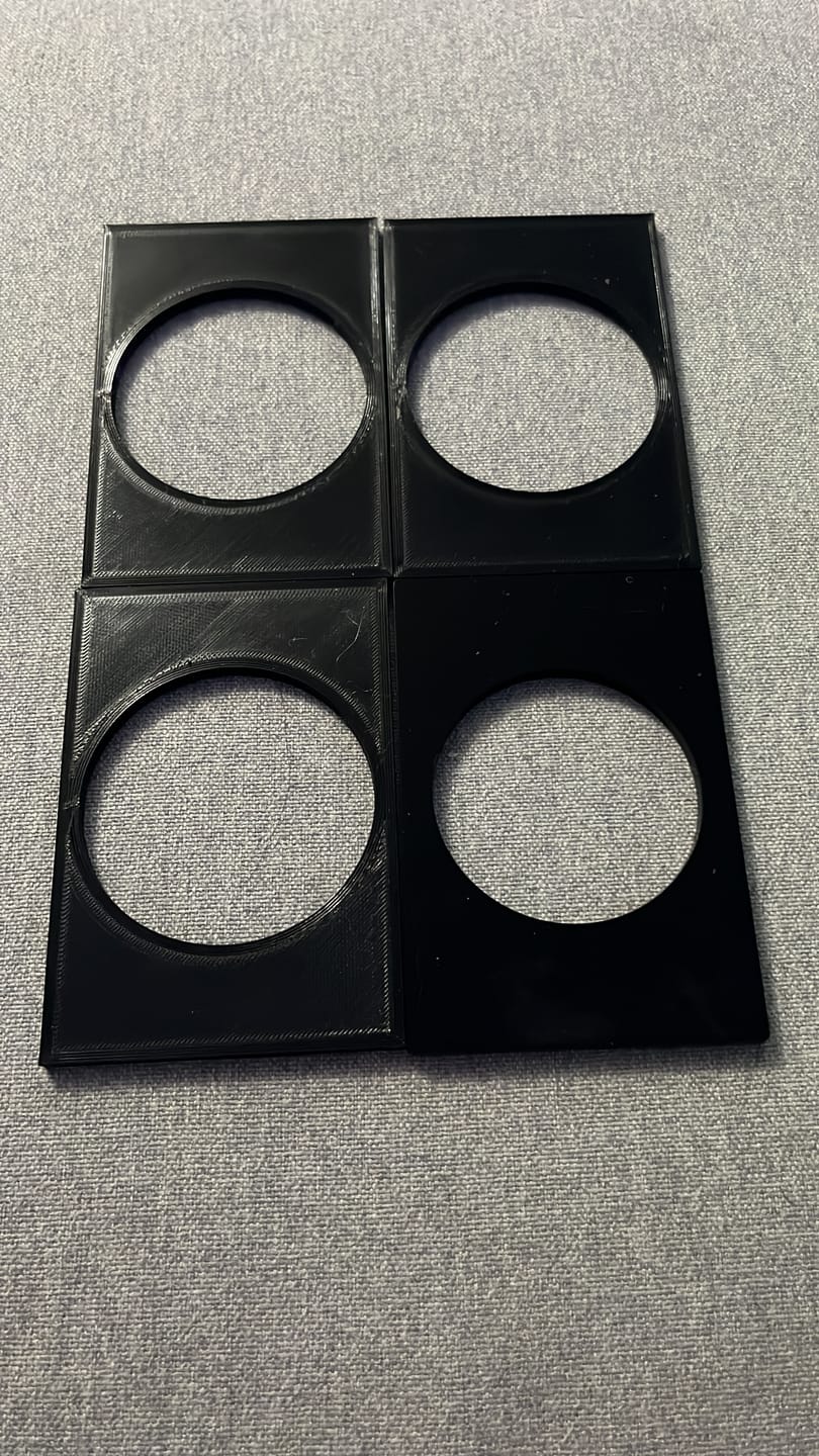Customer photo review of Black PETG Filament 1.75mm 1kg