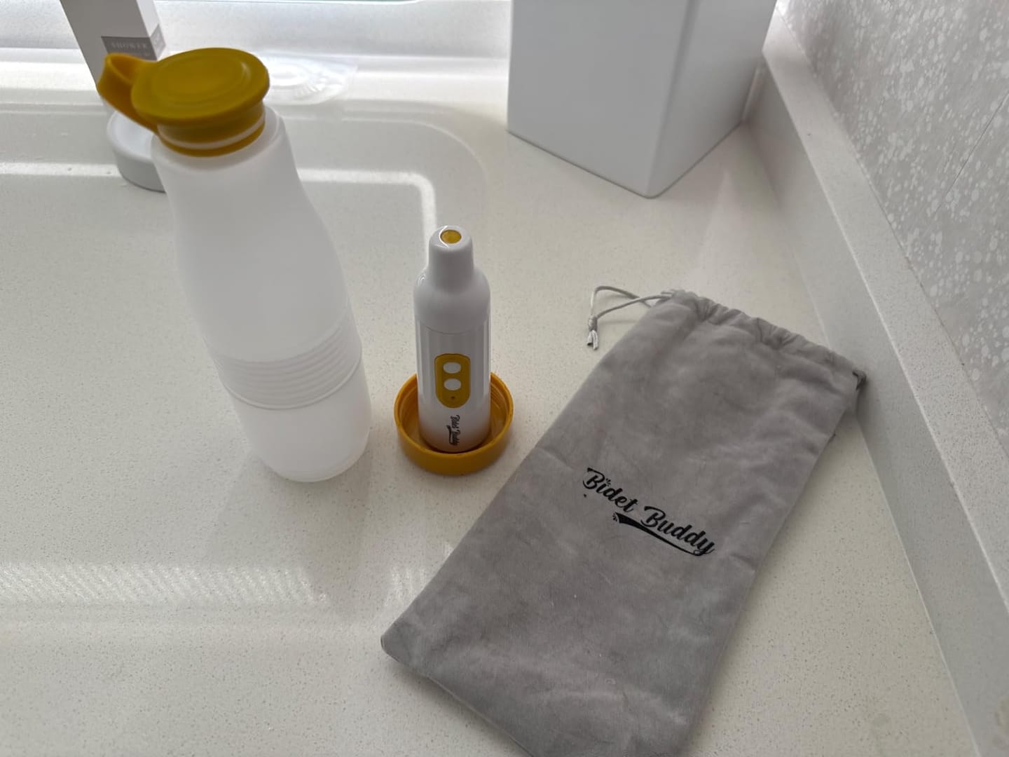 Customer photo review of PureJet Rechargeable Portable Bidet