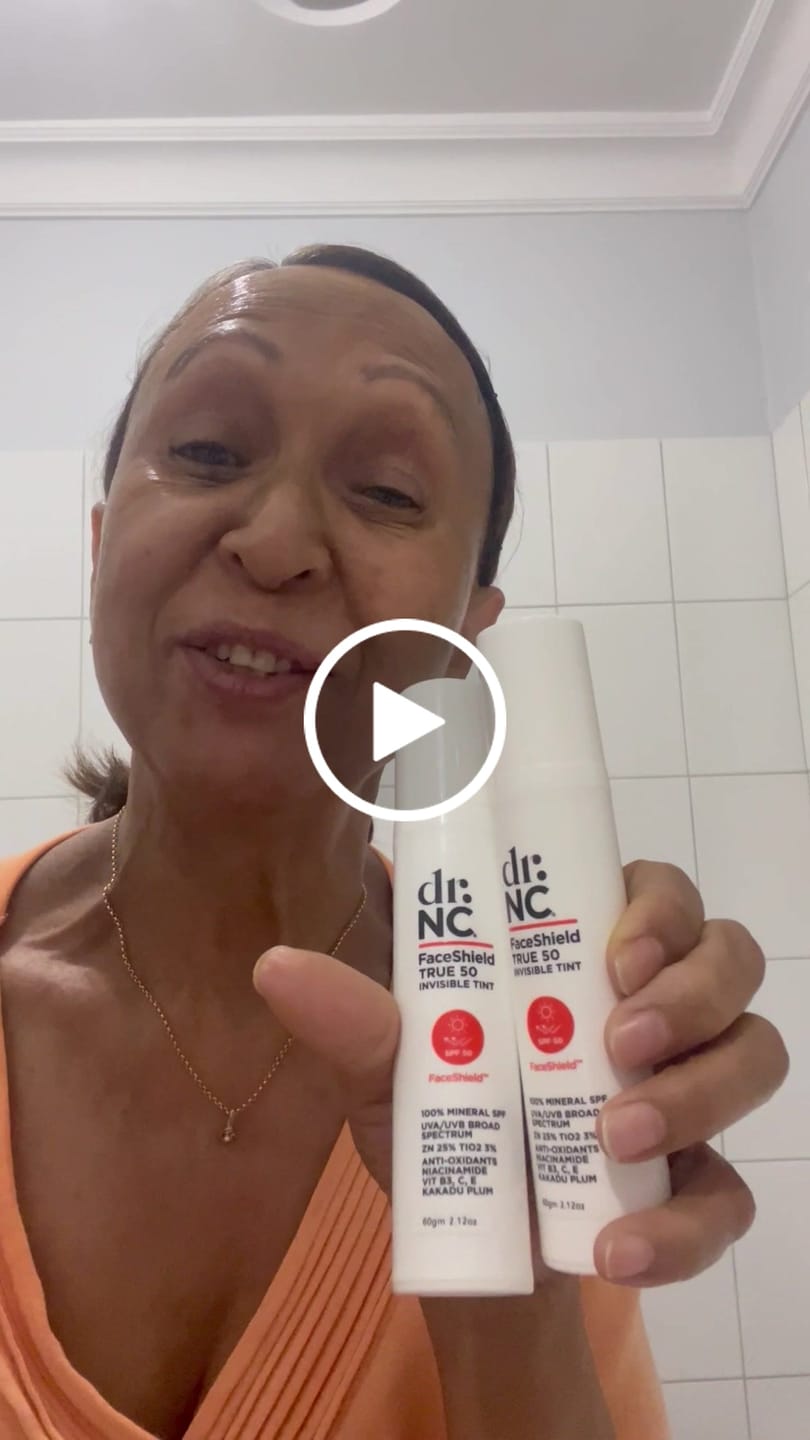 Customer video review of dr.NC FACESHIELD TRUE 50 OFFER - SAVE $25