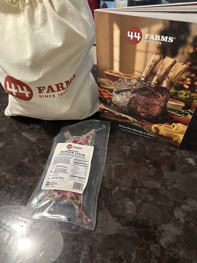 Customer photo review of Choice Hanger Steak