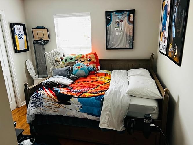Customer photo review of The DormEssential Bedside Shelf / BedShelfie - DormEssential