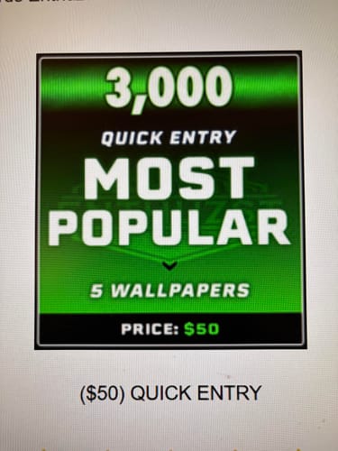 Customer photo review of ($50) QUICK ENTRY