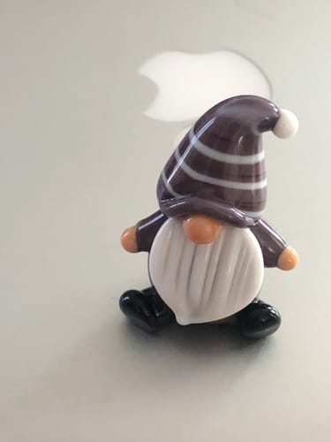 Customer photo review of Everyday Little Glass Gnomes, Lilac