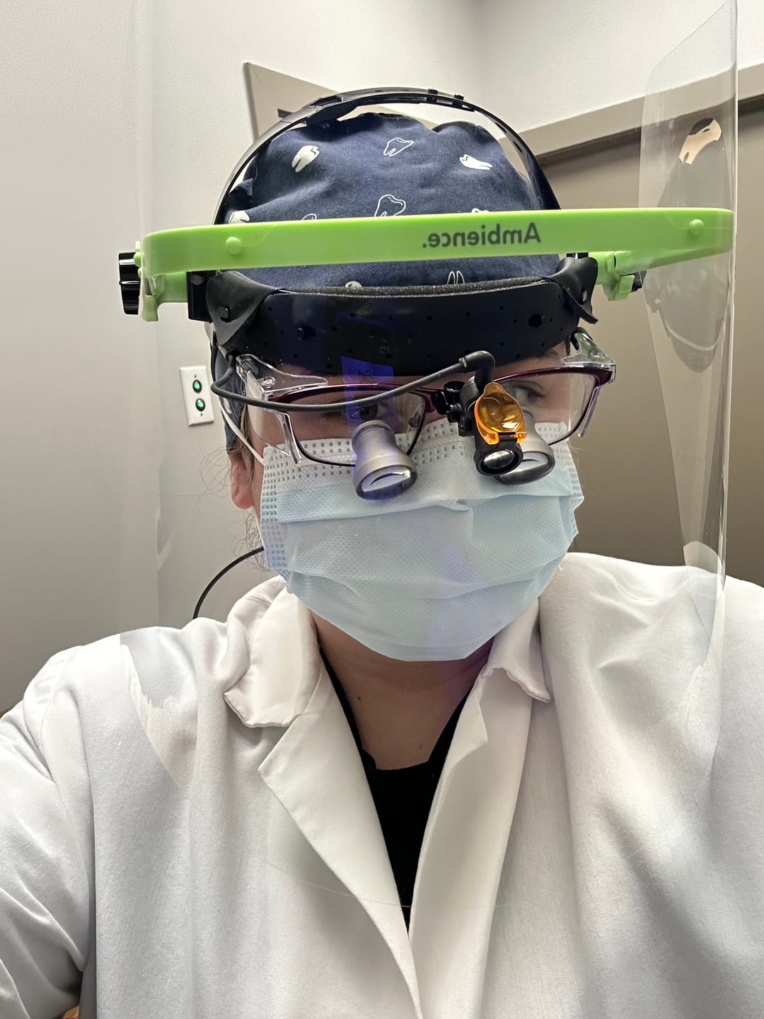 Customer photo review of The Loupe Shield