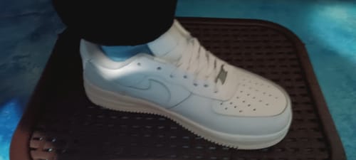 Customer photo review of Tenis Vans Choclo Blanco Total