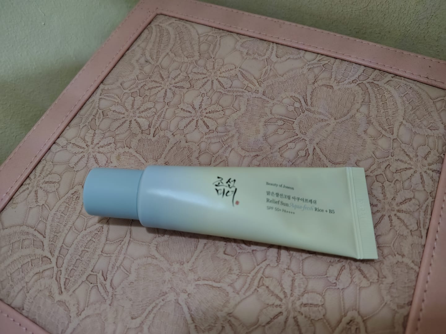 Customer photo review of Relief Sun Aqua - Fresh Rice + B5