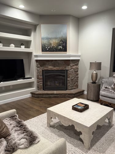 Customer photo review of Wildflowers Canvas Art