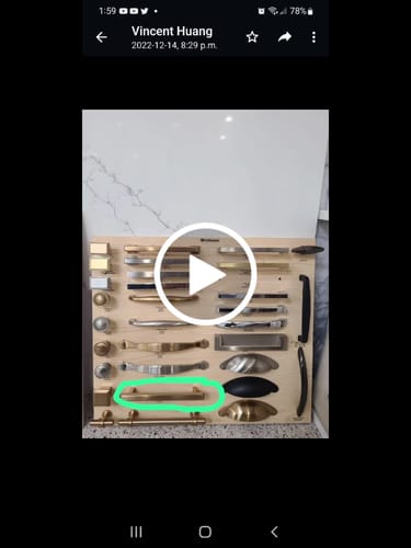 Customer video review of 13" Wide Base Cabinet - Thermofoil Doors