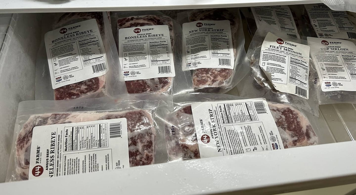 Customer photo review of Beef & Steak Electronic Gift Cards