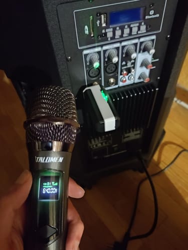 Customer photo review of Talomen K60 | Wireless Handheld Dynamic Microphone