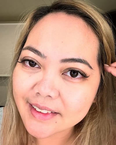 Customer photo review of DIY Self-adhesive Cluster Lash Bundles